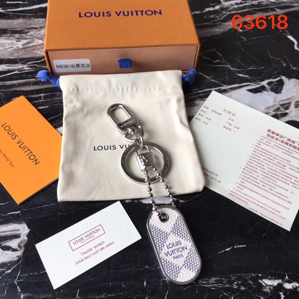 LV MONOGRAM ID TAB BAG CHARM AND KEY HOLDER M63618