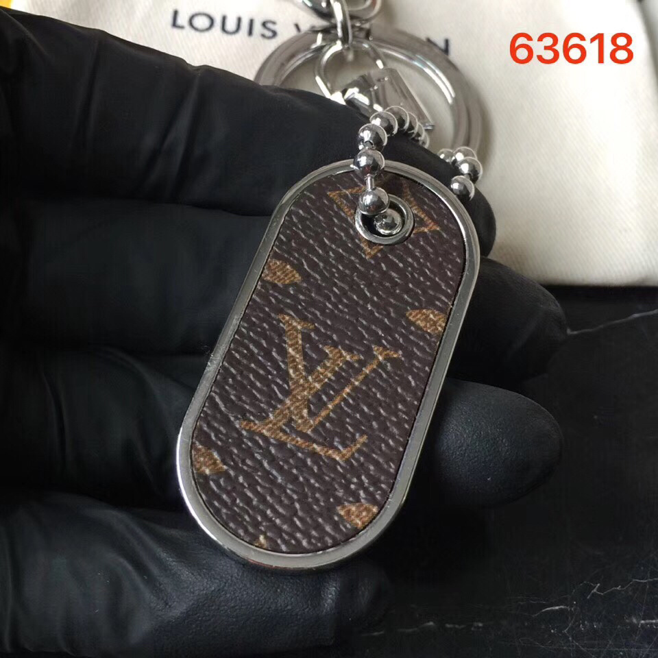 LV MONOGRAM ID TAB BAG CHARM AND KEY HOLDER M63618