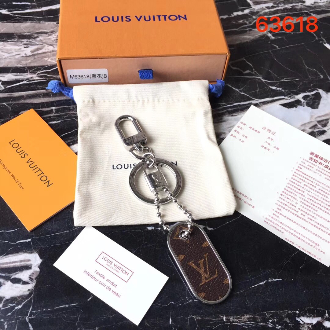 LV MONOGRAM ID TAB BAG CHARM AND KEY HOLDER M63618