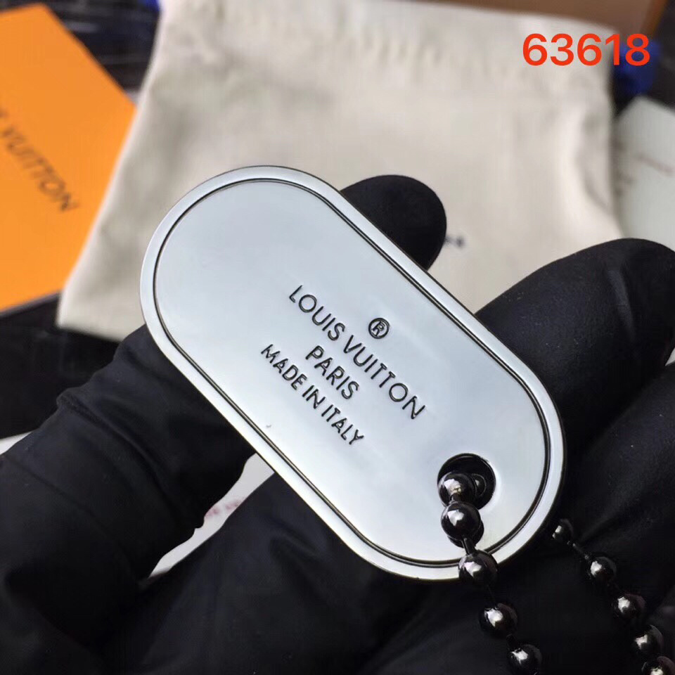 LV MONOGRAM ID TAB BAG CHARM AND KEY HOLDER M63618