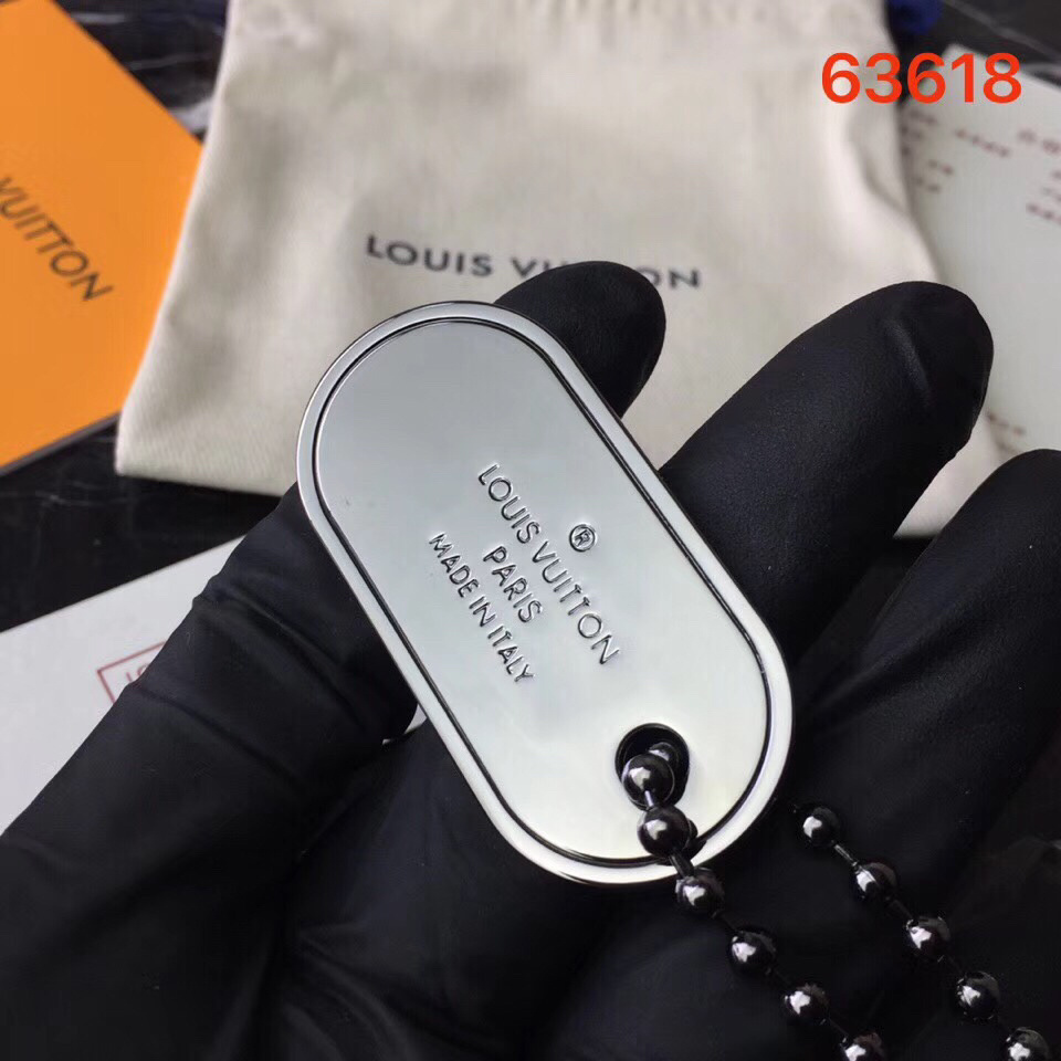 LV MONOGRAM ID TAB BAG CHARM AND KEY HOLDER M63618