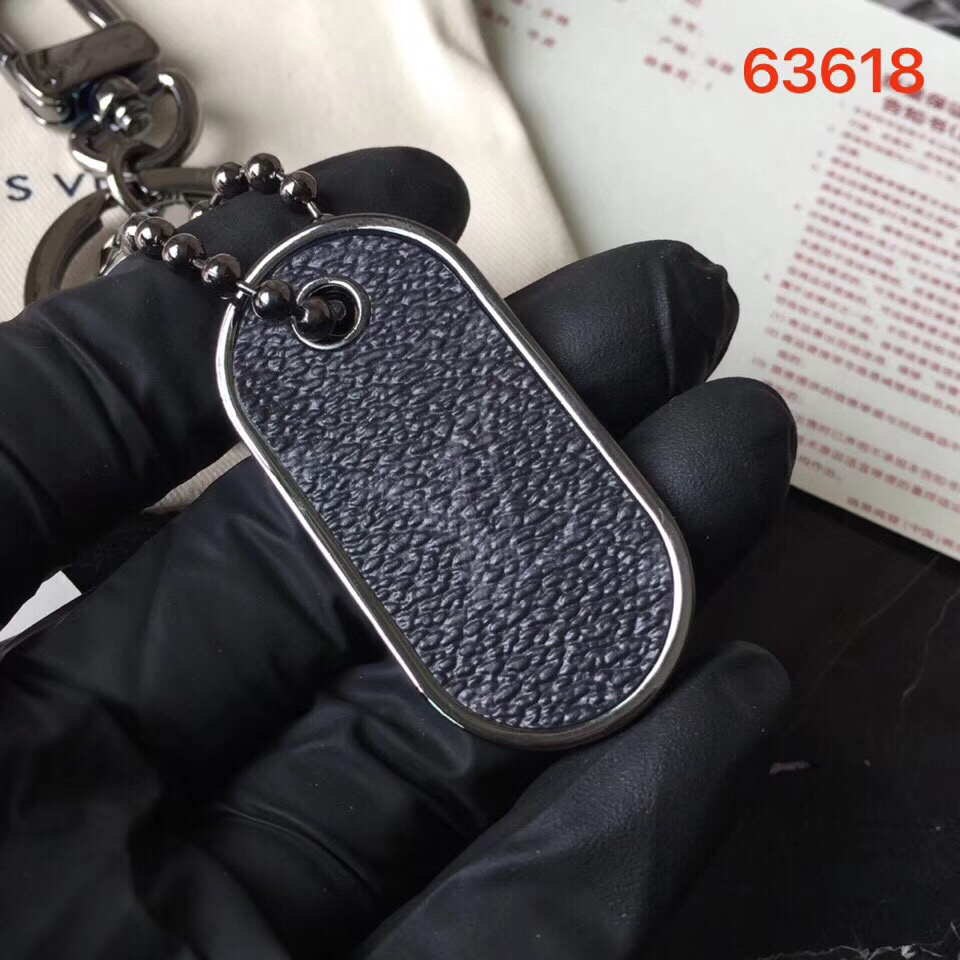 LV MONOGRAM ID TAB BAG CHARM AND KEY HOLDER M63618