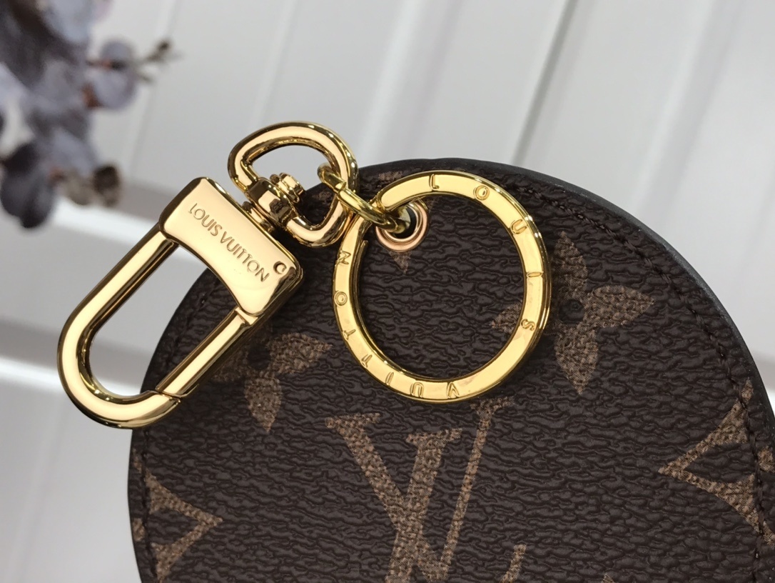 LV MONOGRAM REVERSE KEY HOLDER AND BAG CHARM M69317