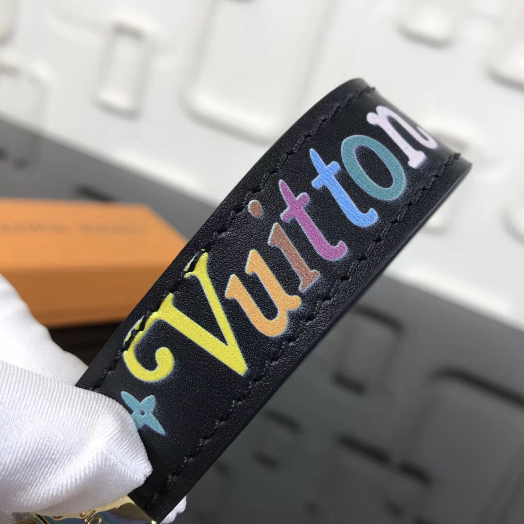 LV NEW WAVE DRAGONNE Key Chain M62251SY