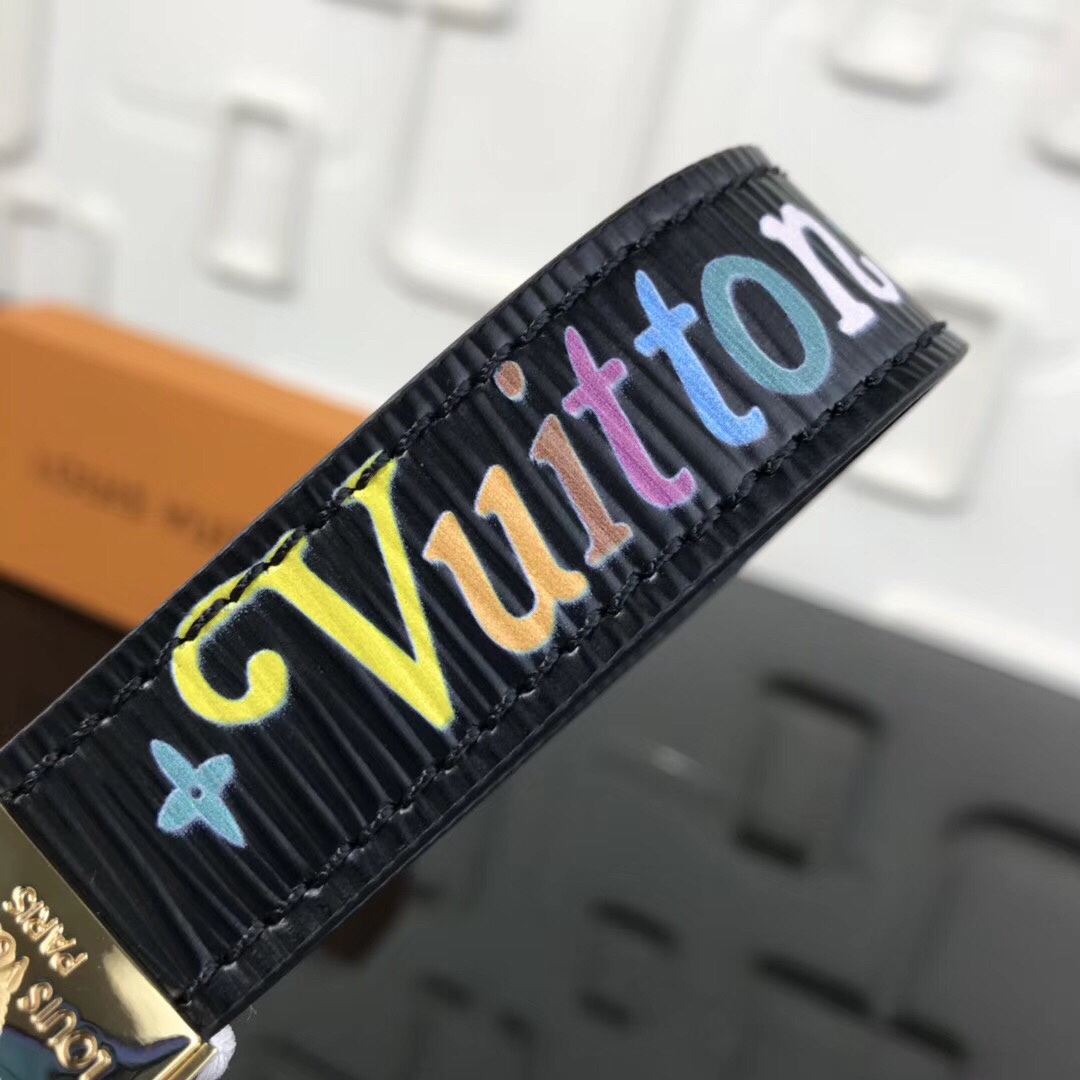 LV NEW WAVE DRAGONNE Key Chain M62251SY