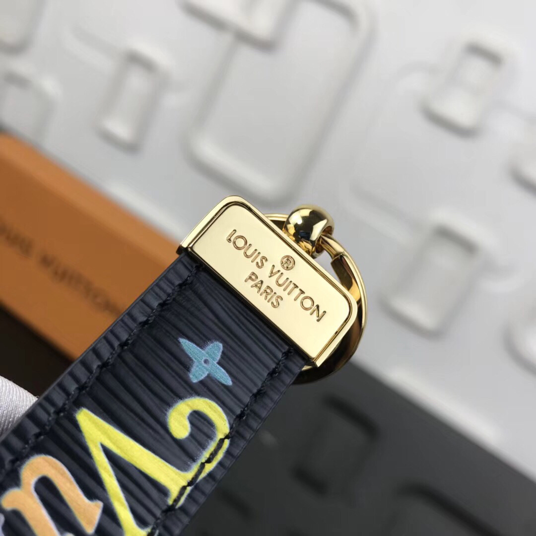 LV NEW WAVE DRAGONNE Key Chain M62251SY