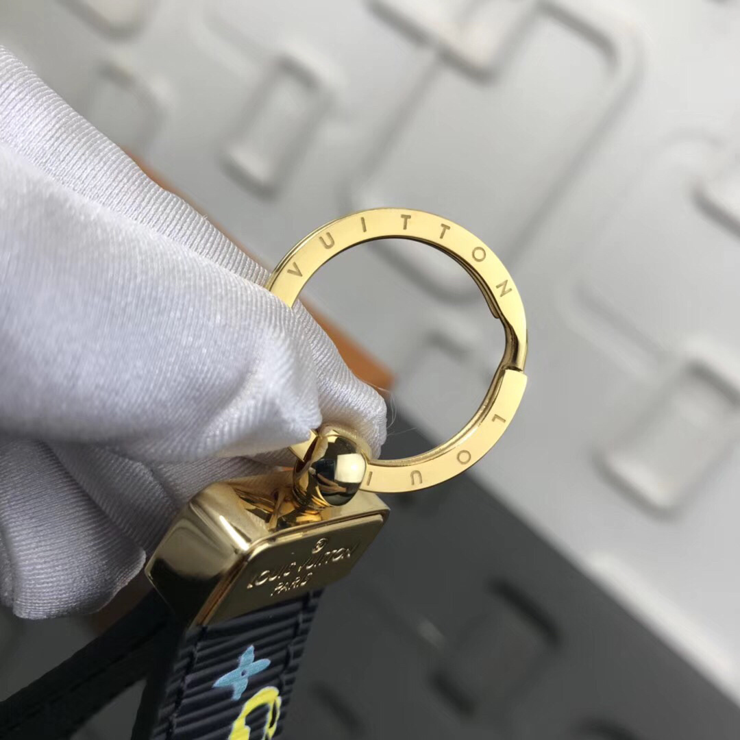LV NEW WAVE DRAGONNE Key Chain M62251SY