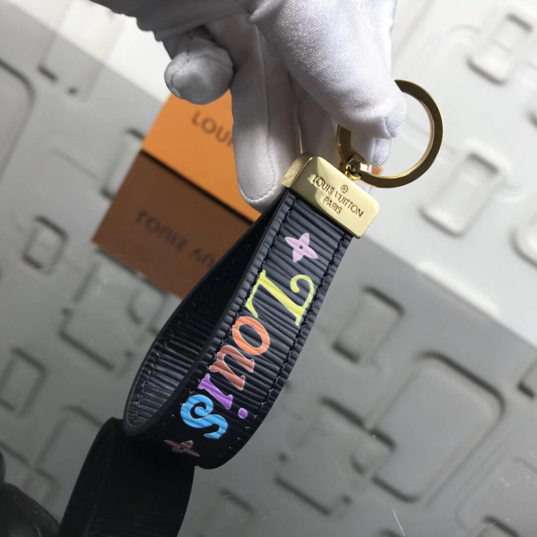 LV NEW WAVE DRAGONNE Key Chain M62251SY