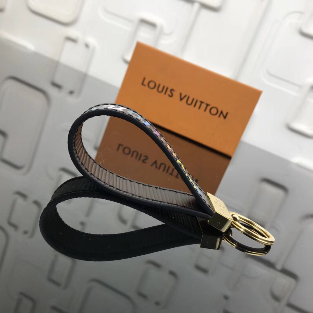 LV NEW WAVE DRAGONNE Key Chain M62251SY
