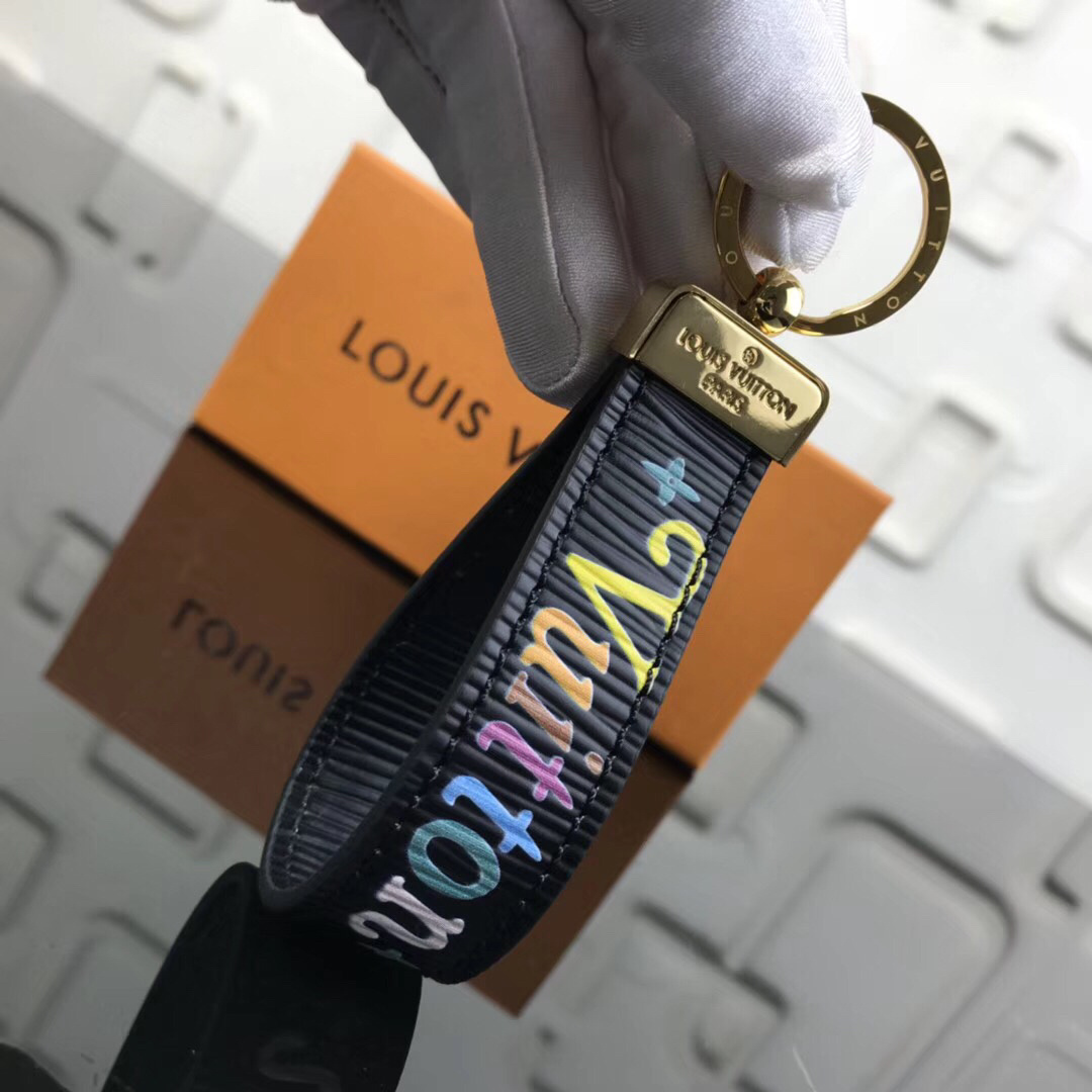 LV NEW WAVE DRAGONNE Key Chain M62251SY