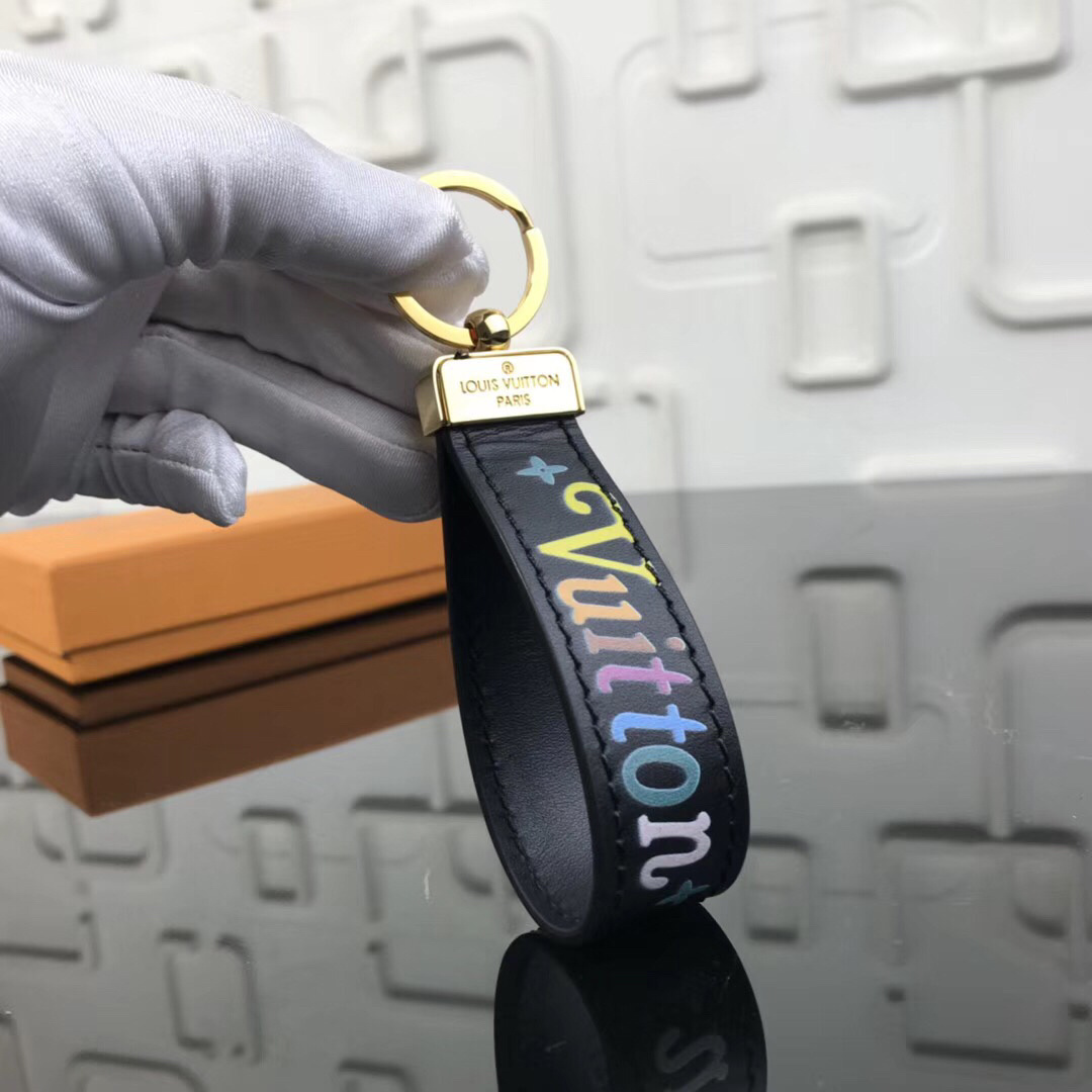 LV NEW WAVE DRAGONNE Key Chain M62251SY