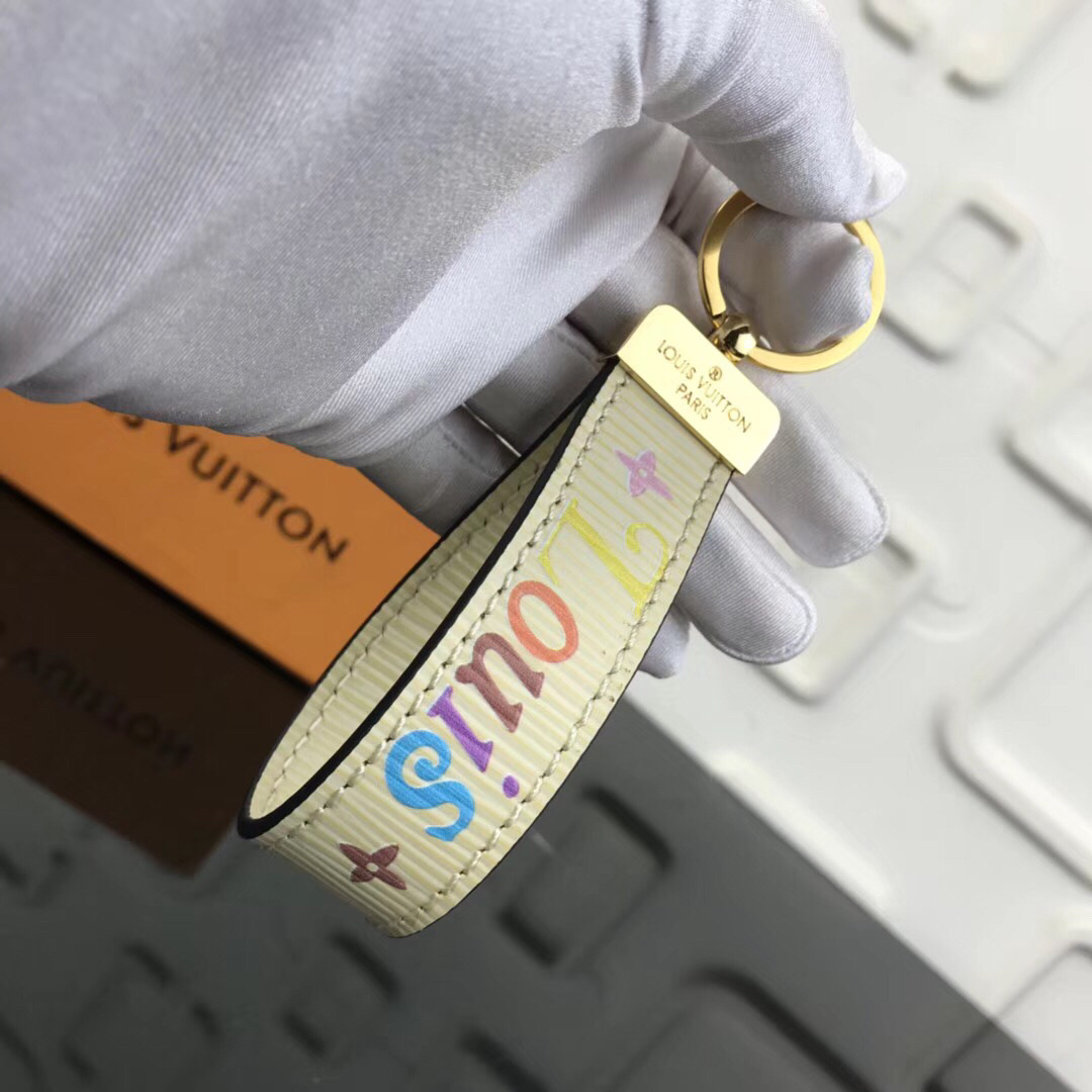 LV NEW WAVE DRAGONNE Key Chain M62251SY