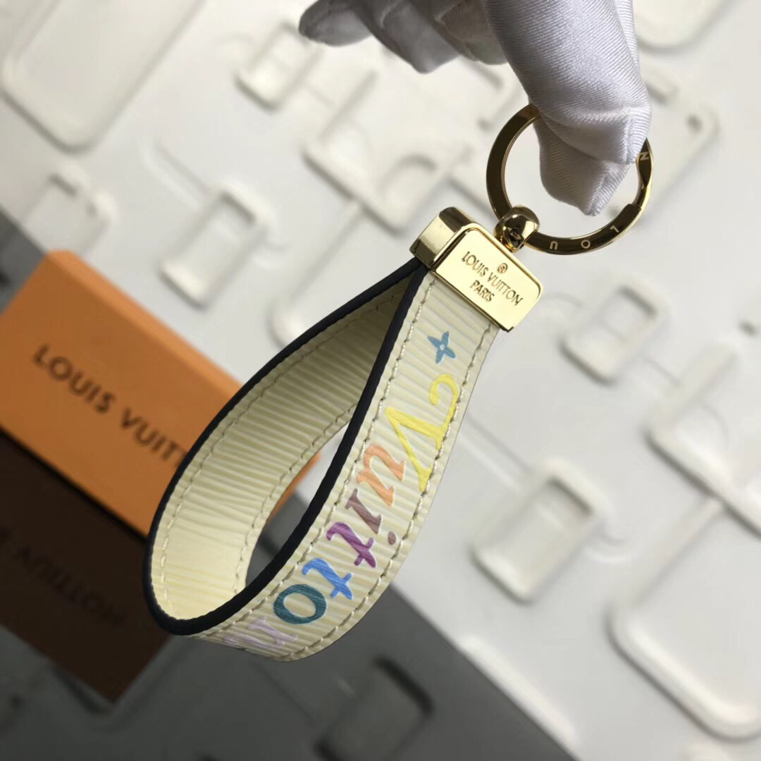 LV NEW WAVE DRAGONNE Key Chain M62251SY