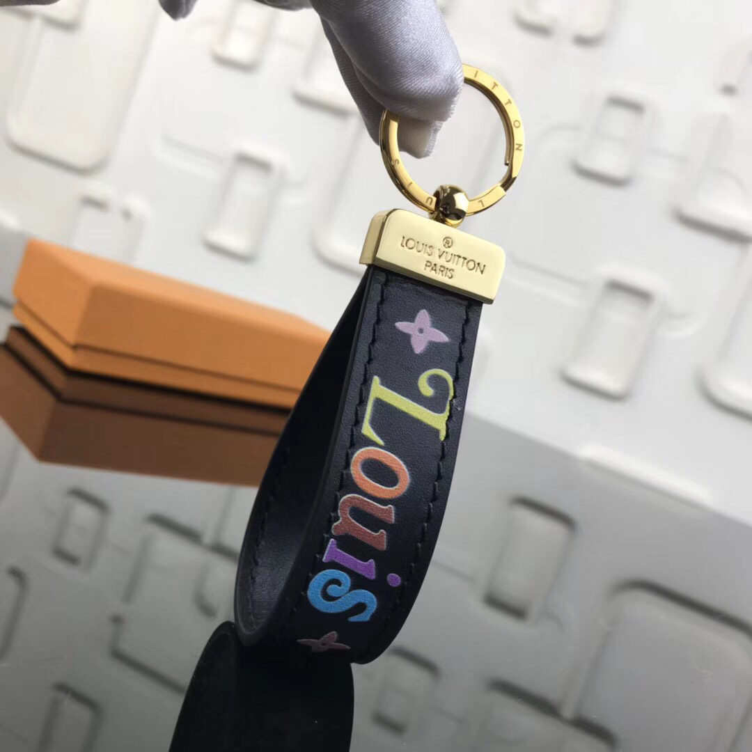 LV NEW WAVE DRAGONNE Key Chain M62251SY