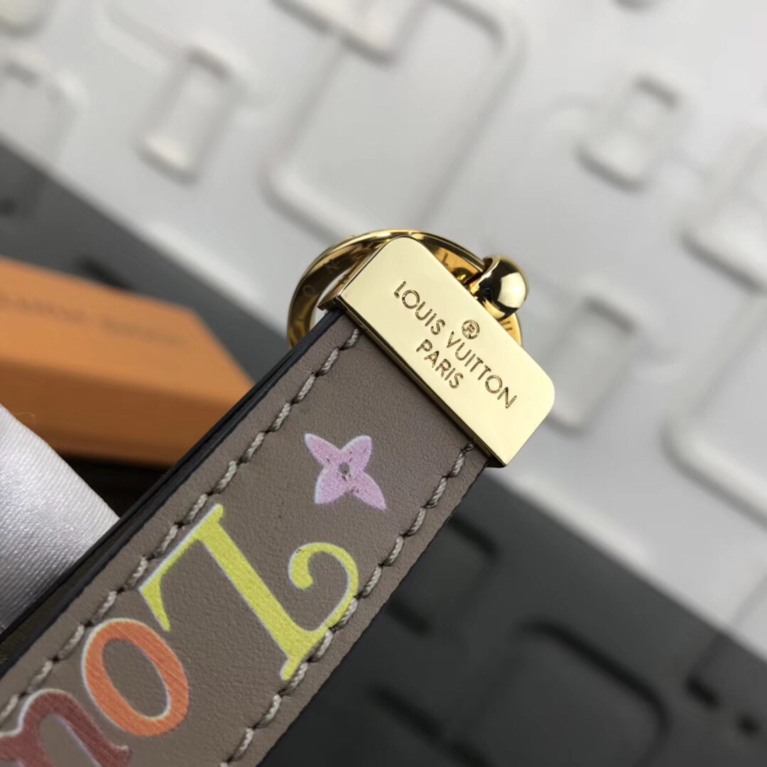LV NEW WAVE DRAGONNE Key Chain M62251SY