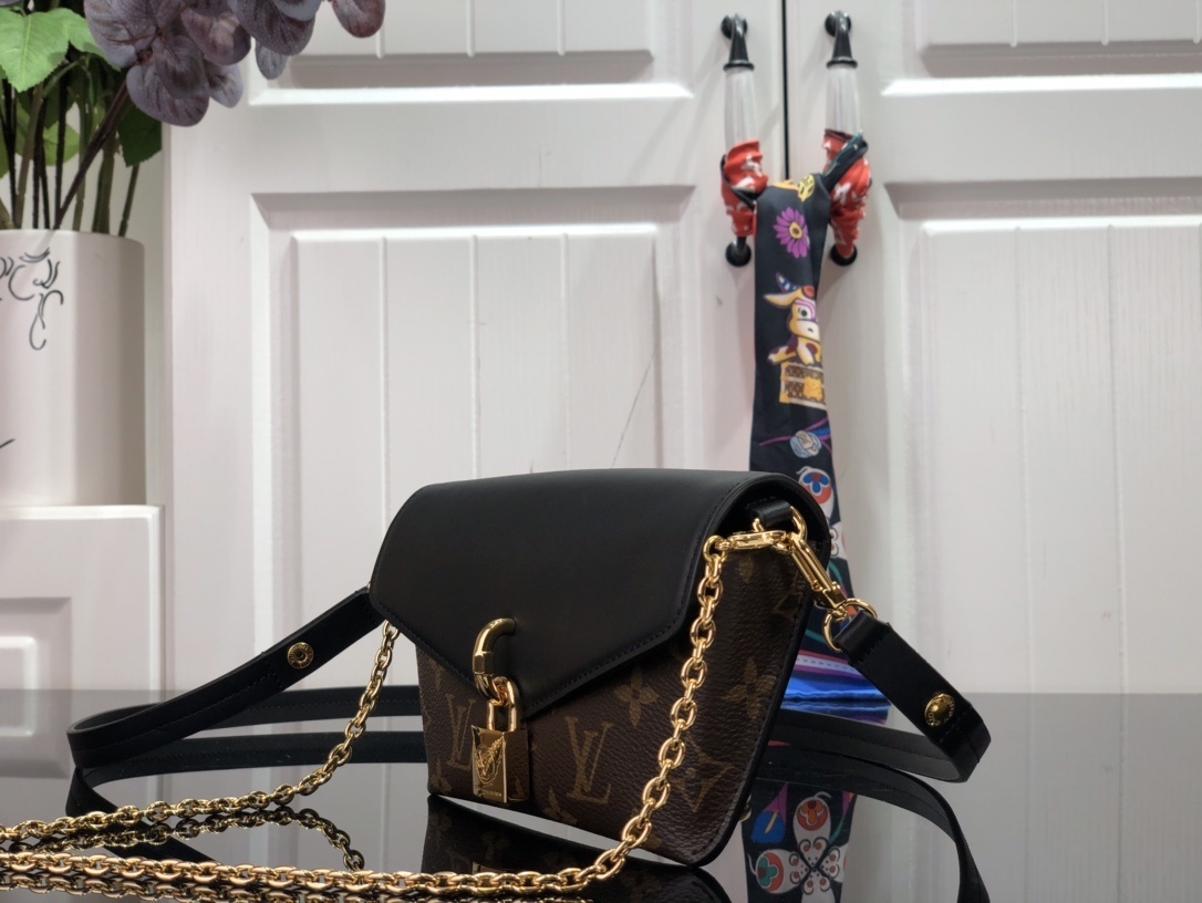 LV PADLOCK ON STRAP BAG M80559