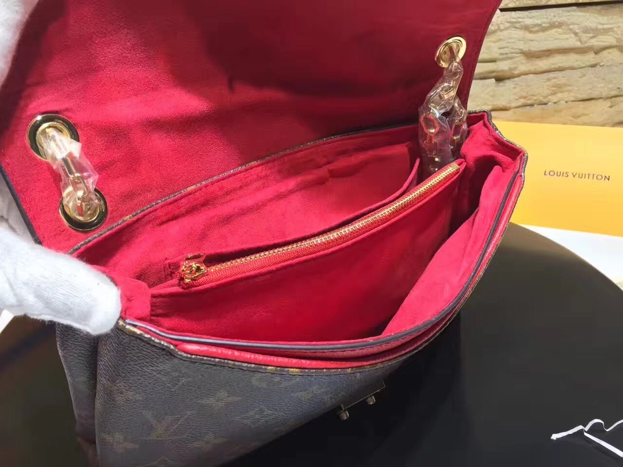 LV PALLAS CHAIN Bag M41201