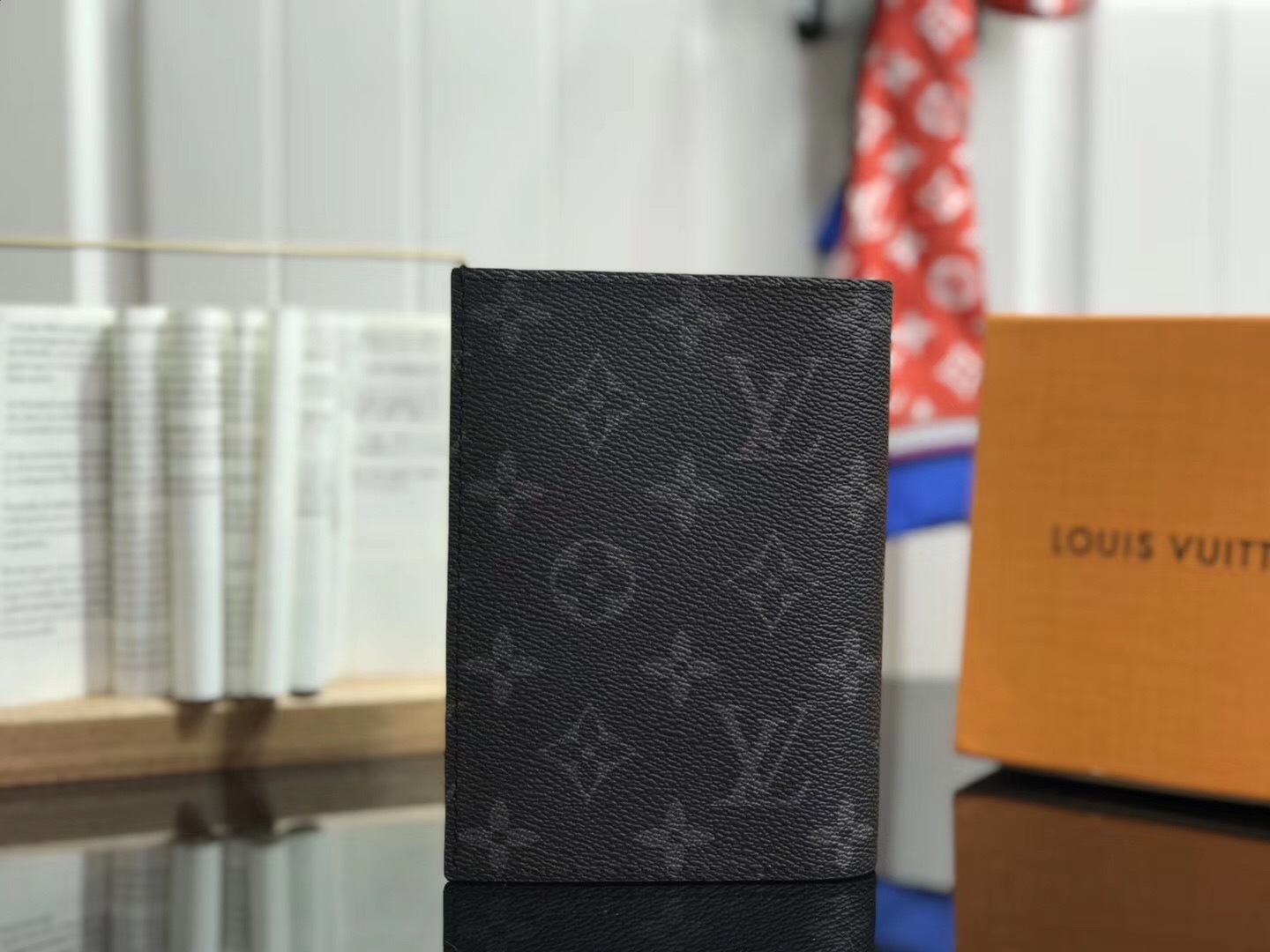 LV PASSPORT COVER N64411PQ