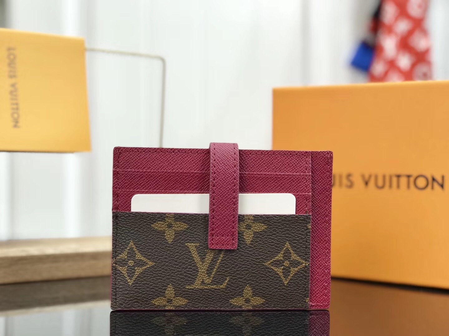LV PORTE CARTES DOUBLE N61730