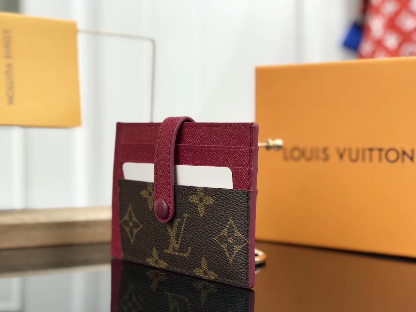 LV PORTE CARTES DOUBLE N61730