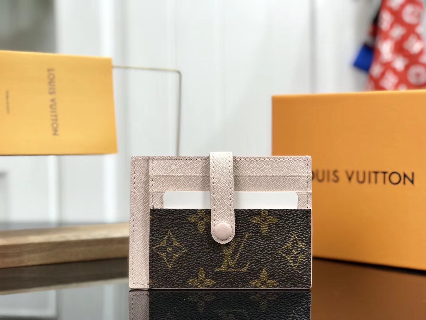 LV PORTE CARTES DOUBLE N61730