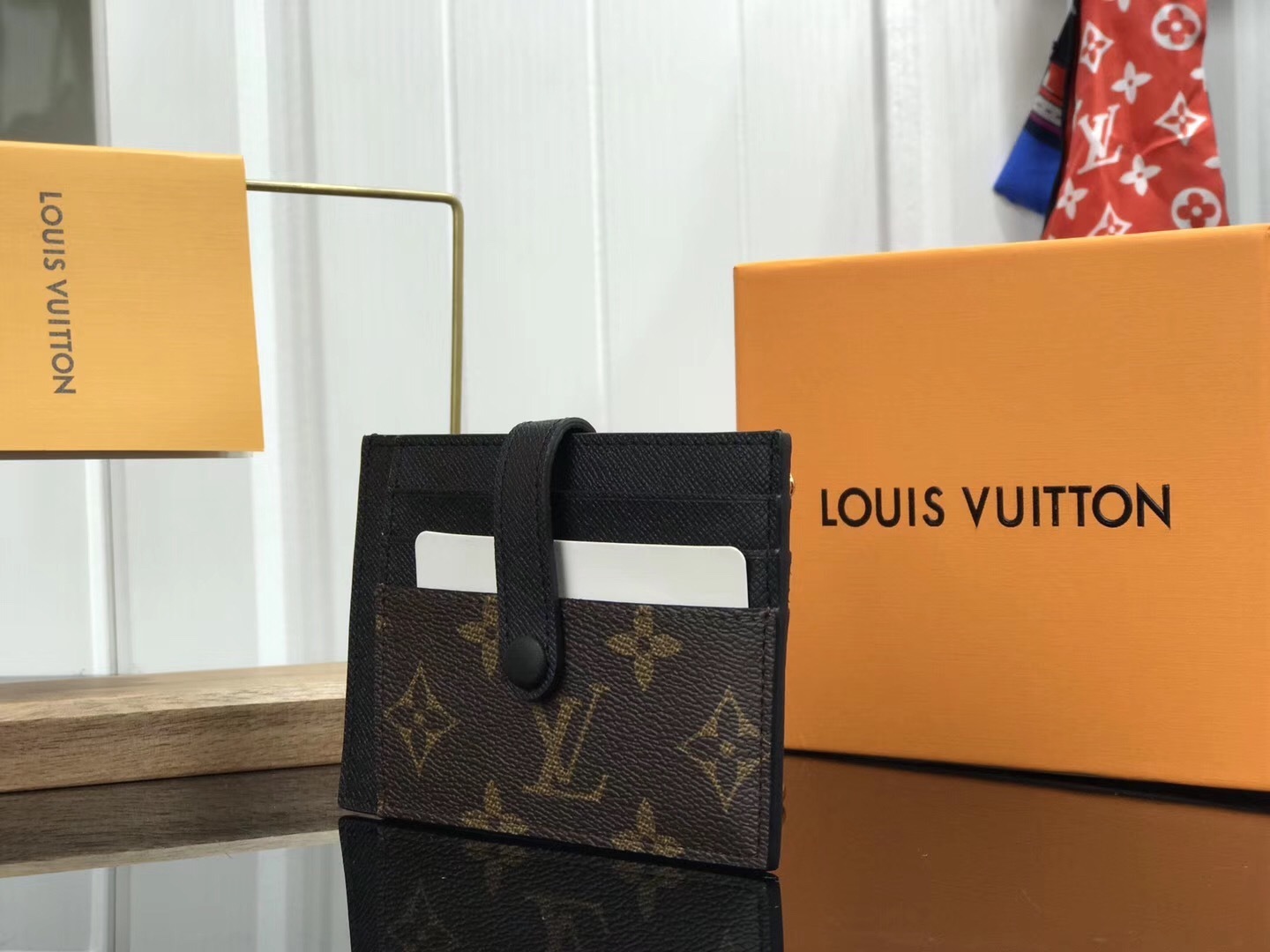 LV PORTE CARTES DOUBLE N61730