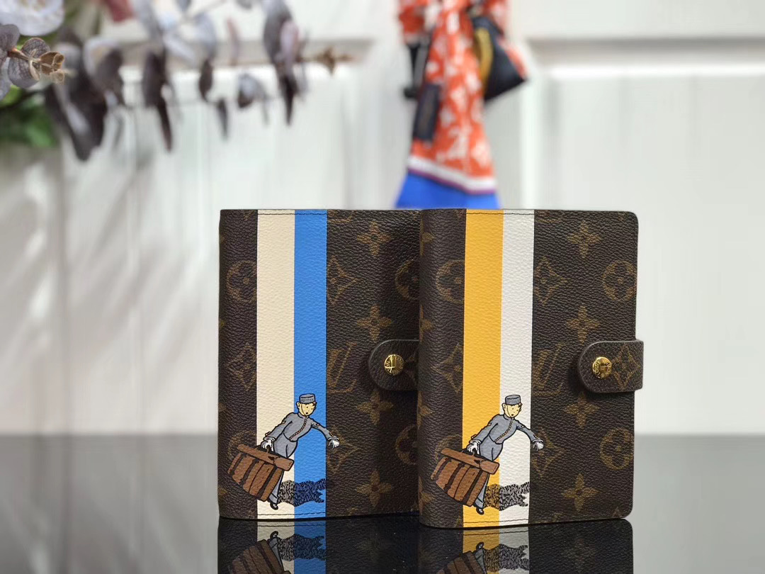 LV SMALL RING AGENDA COVER R20005LY 