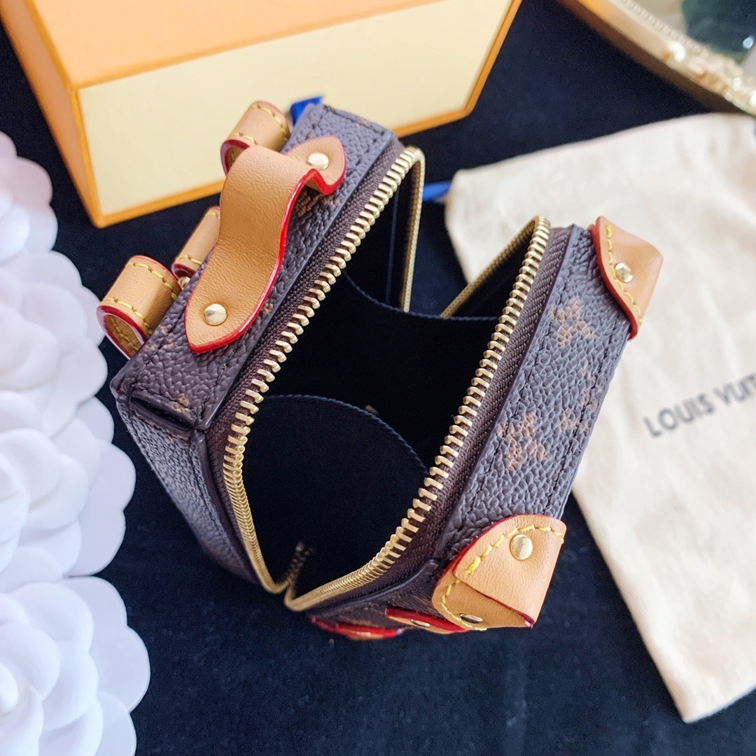 LV SOFT TRUNK BACKPACK BAG CHARM AND KEY HOLDER M69483