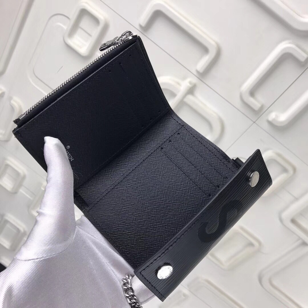 LV Supreme RIVETS CHAIN wallet M64212 SZ