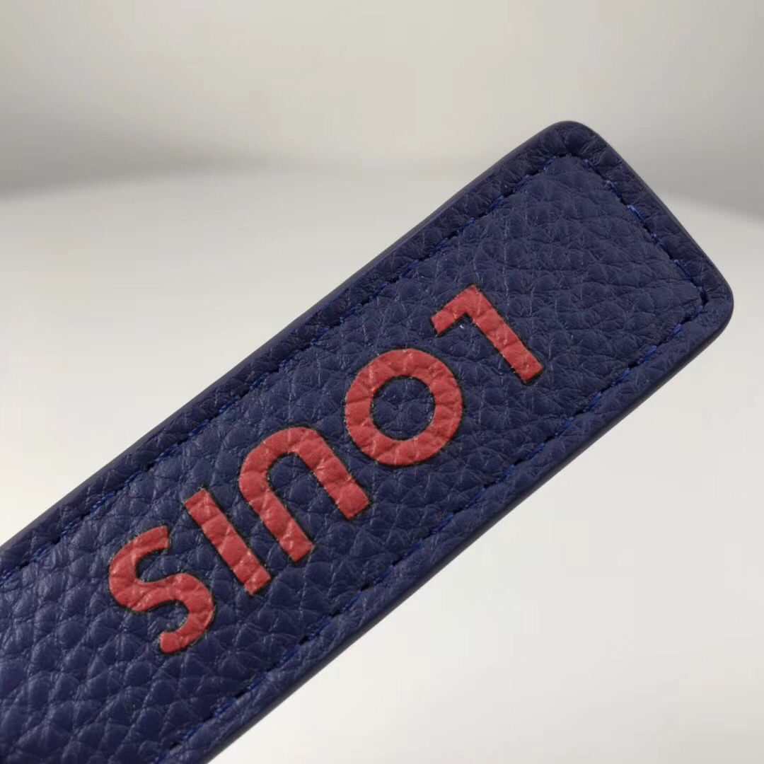 LV TAB LOUIS VUITTON BAG CHARM AND KEY HOLDER M64173