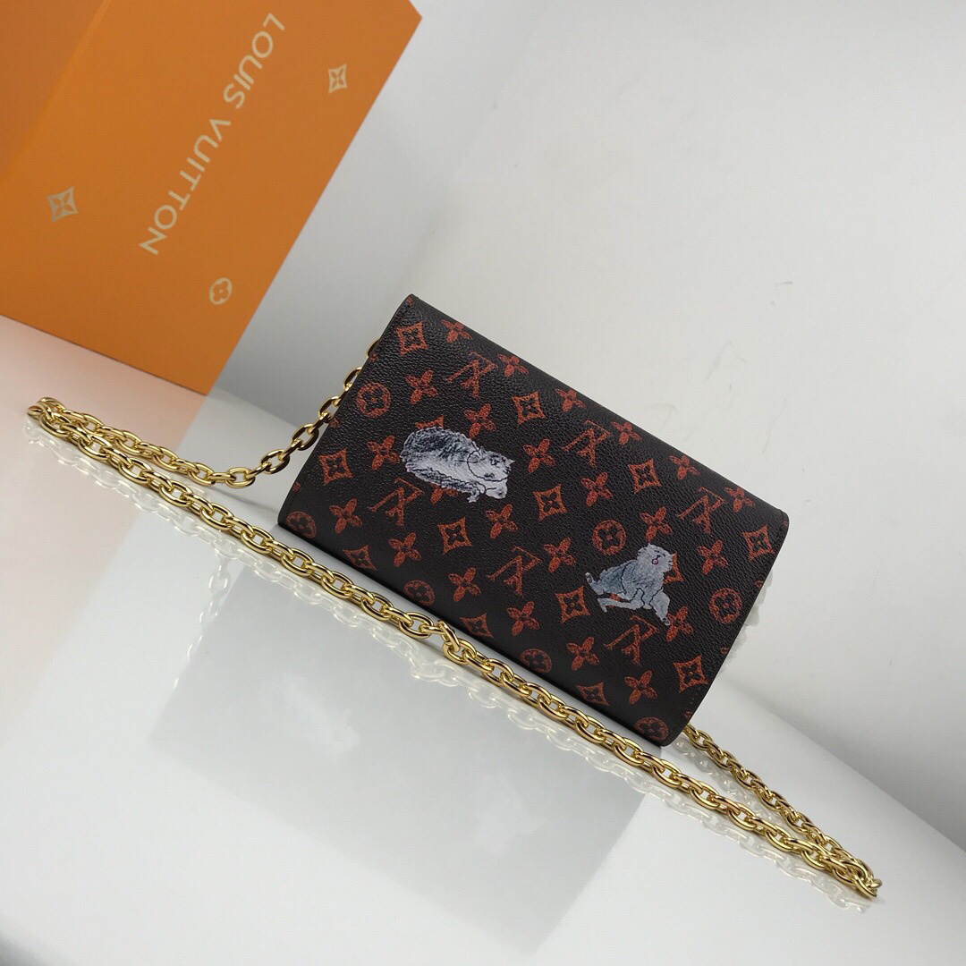 LV TWIST CHAIN wallet M63888