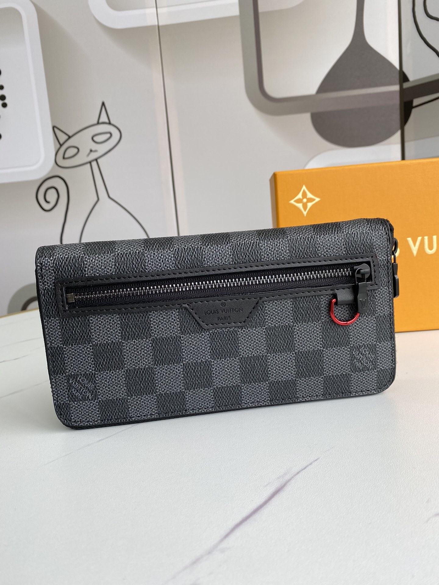 LV UTILITY ZIPPY wallet N60355B