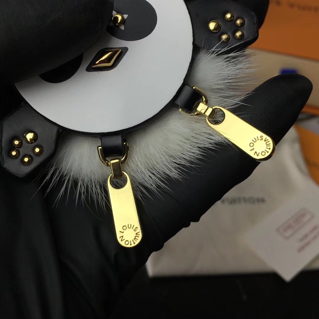 LV WILD PUPPET BAG CHARM AND KEY HOLDER M63093