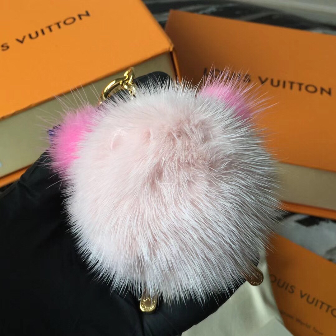 LV WILD PUPPET BAG CHARM AND KEY HOLDER M63093