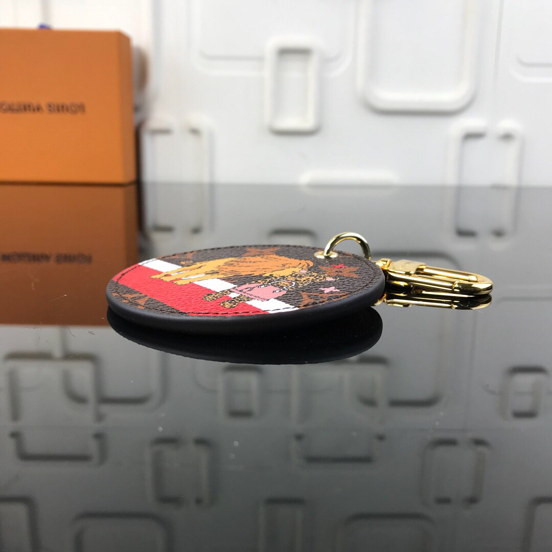 LV XMAS ANIMALS BAG CHARMS KEY CHAINS M63750